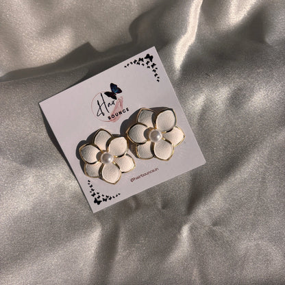 Pearl Petal Bloom Earrings