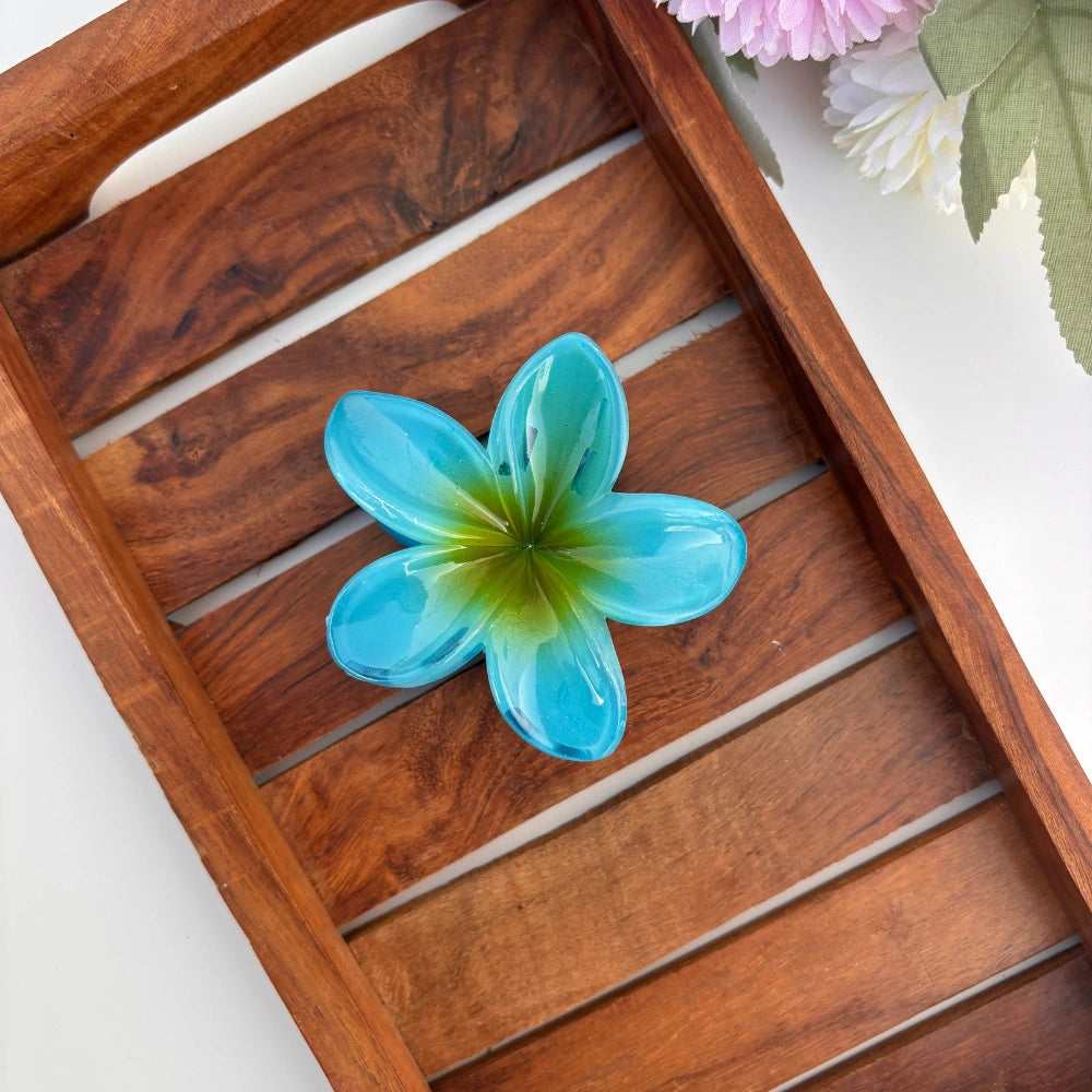 Tropical Bloom Hair Claw - Large