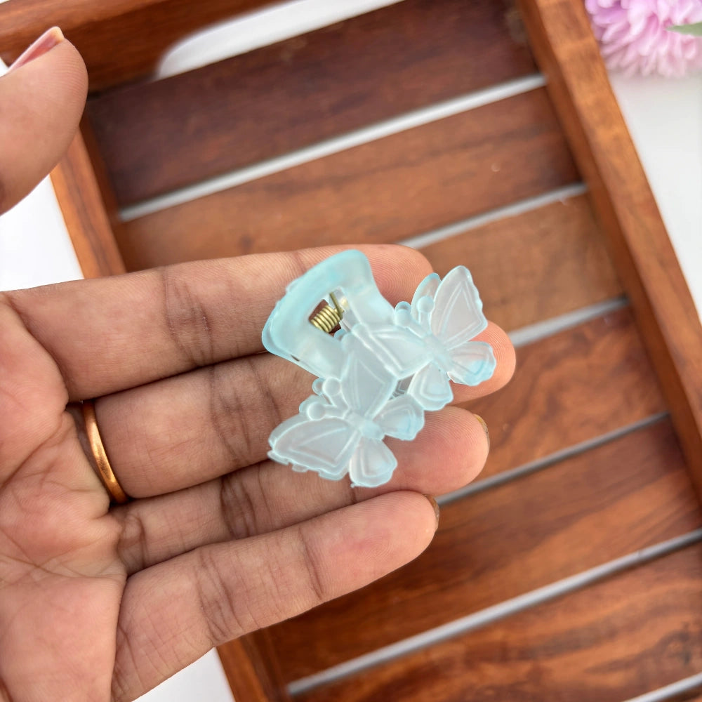 Pastel Butterfly Hair Claw - Small