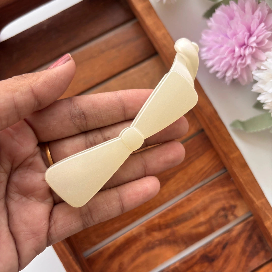 Classic Bow Banana Clip - Medium