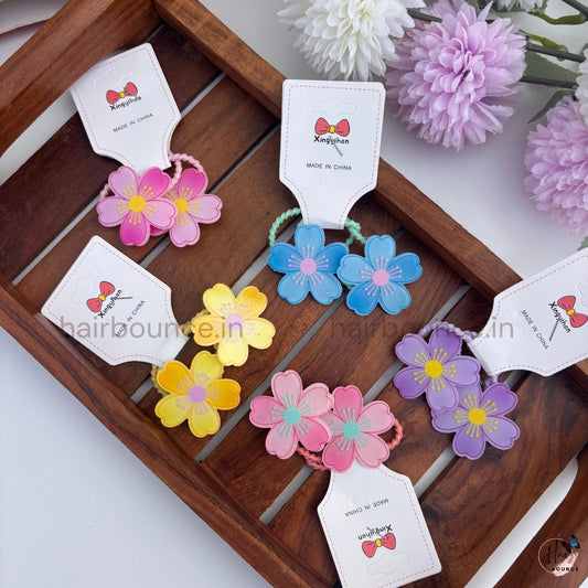 Petal Bloom Kids Hair Ties
