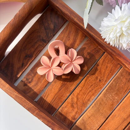 Blossom Duo Hair Claw – Medium 🌸✨