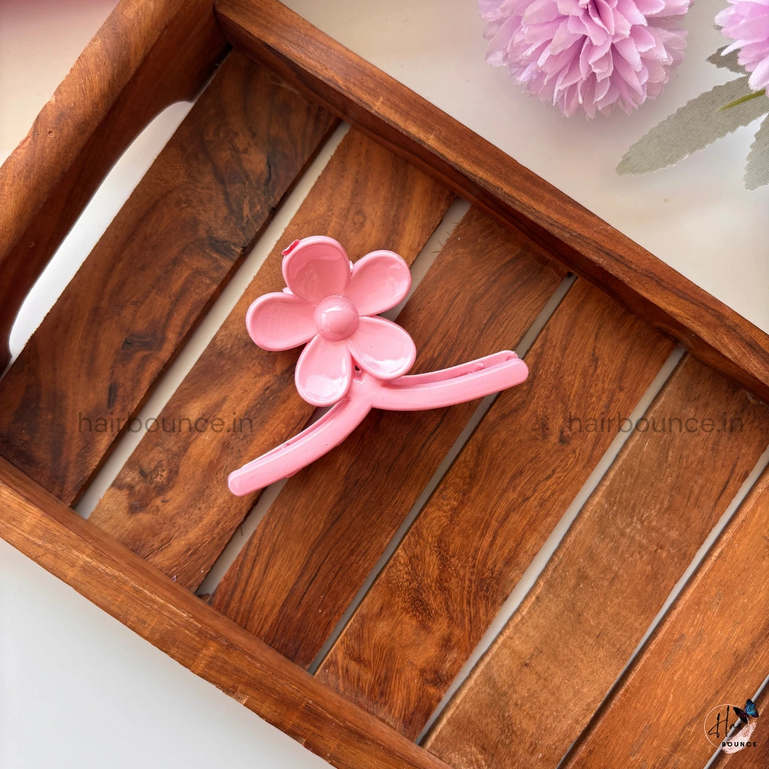 Daisy Stem Hair Claw – Medium