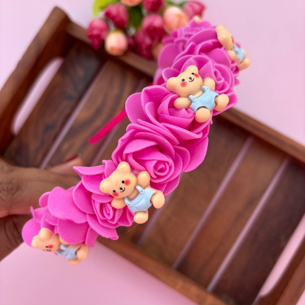 Toy Rose Headband