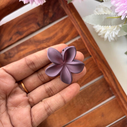 Bright Shades Lilly Flower Hair Claw - Small