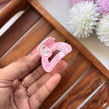Dreamy Pastel Ocean Cartoon Hair Claw – Medium