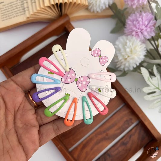 Everyday Mini Tic Tac Hair Clips – Pack of 10