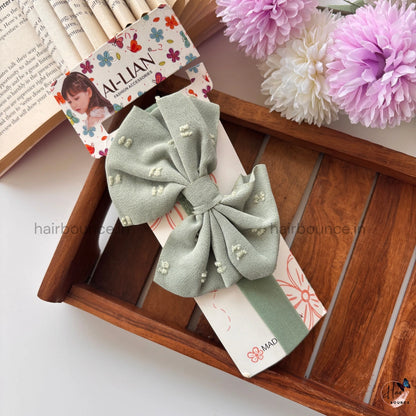 Soft Bow Newborn Headband
