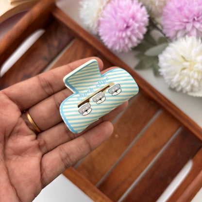 Cartoon Animal Printed Hair Claw – Medium