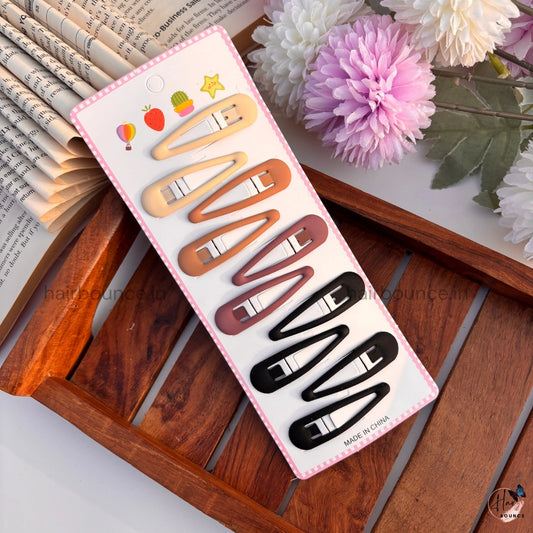 Matte Finish Tic Tac Clip - Pack of 10