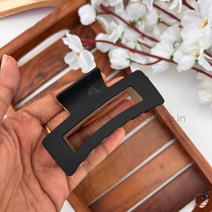 Dual Colour Rectangle Hair Claw - Large