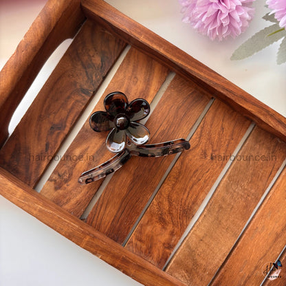 Daisy Stem Hair Claw – Medium