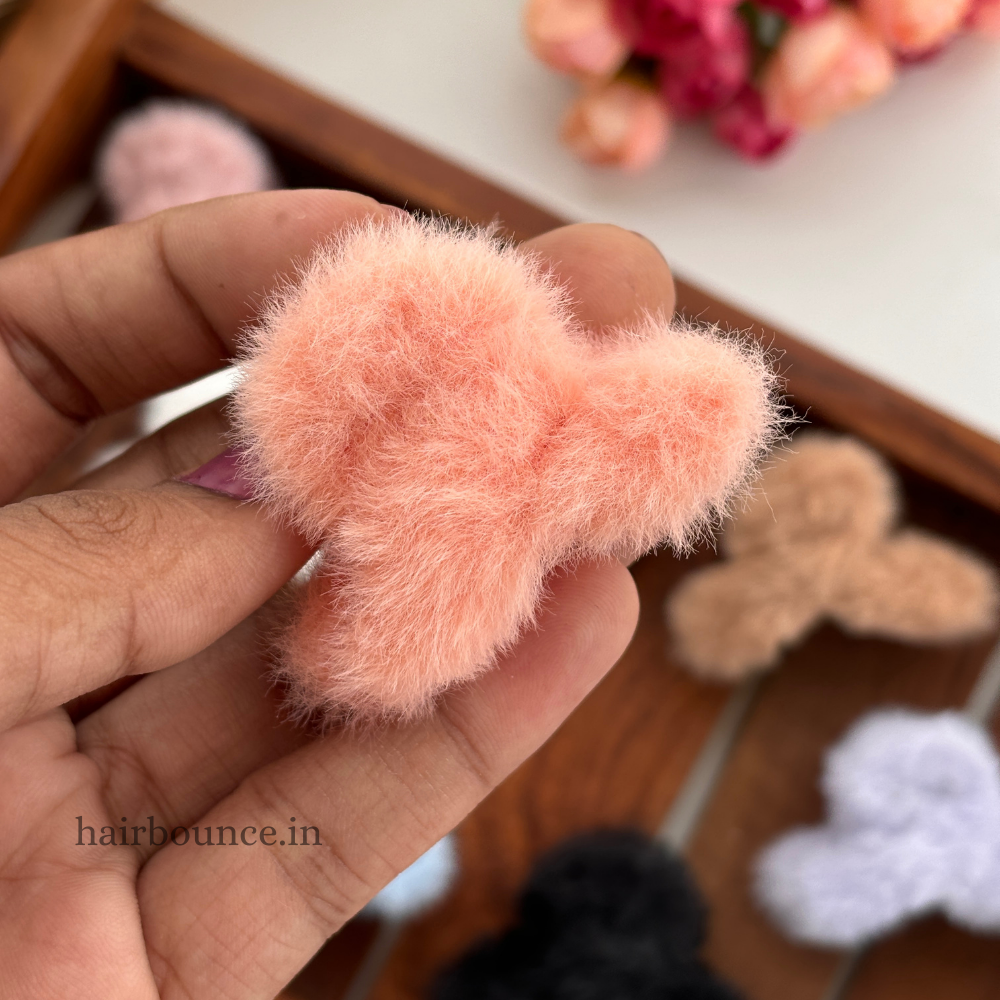 Small Loop Fur Hair Claw