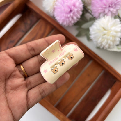 Cartoon Animal Printed Hair Claw – Medium