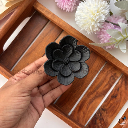 Layered Petal Bloom Hair Claw – Large