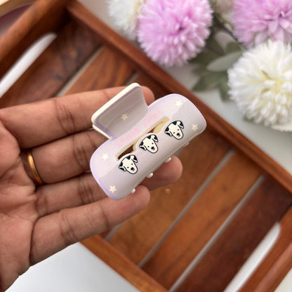 Cartoon Animal Printed Hair Claw – Medium