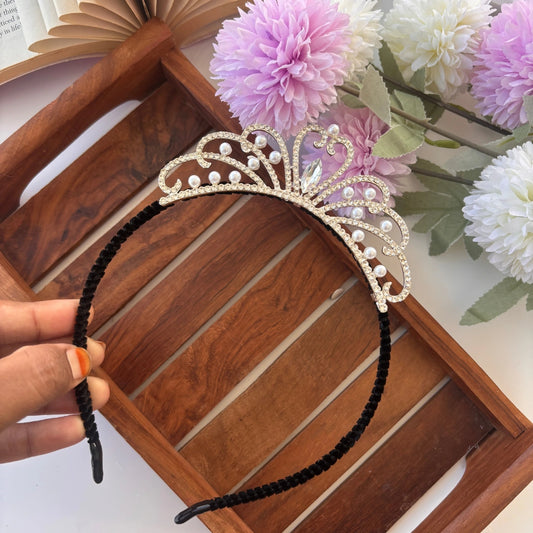Pearl Princess Crown Headband