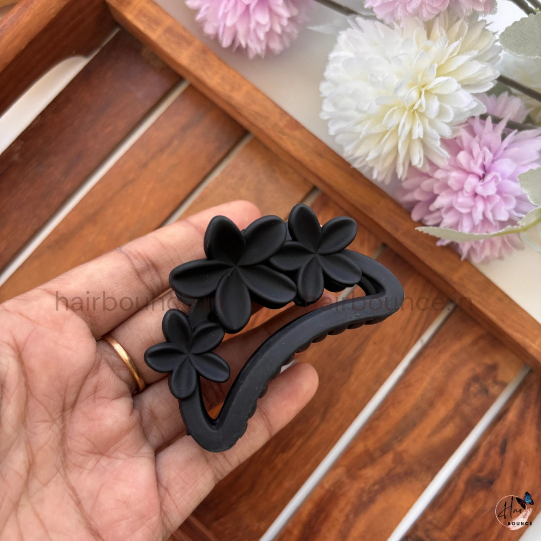 Petal Bloom Hair Claw for Women – Medium