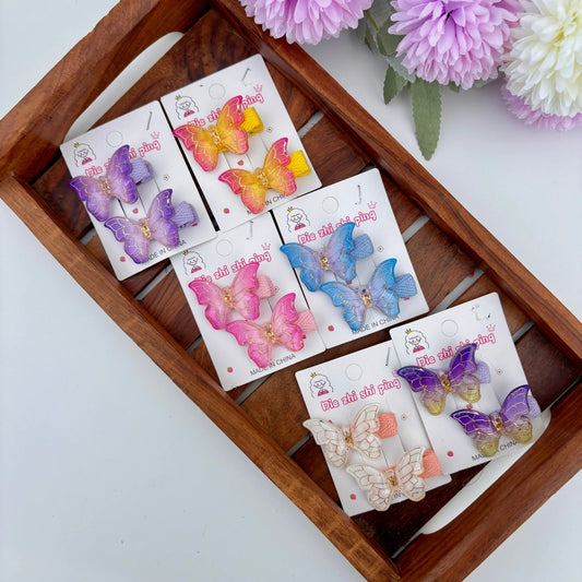 Magic Flutter Butterfly Clips