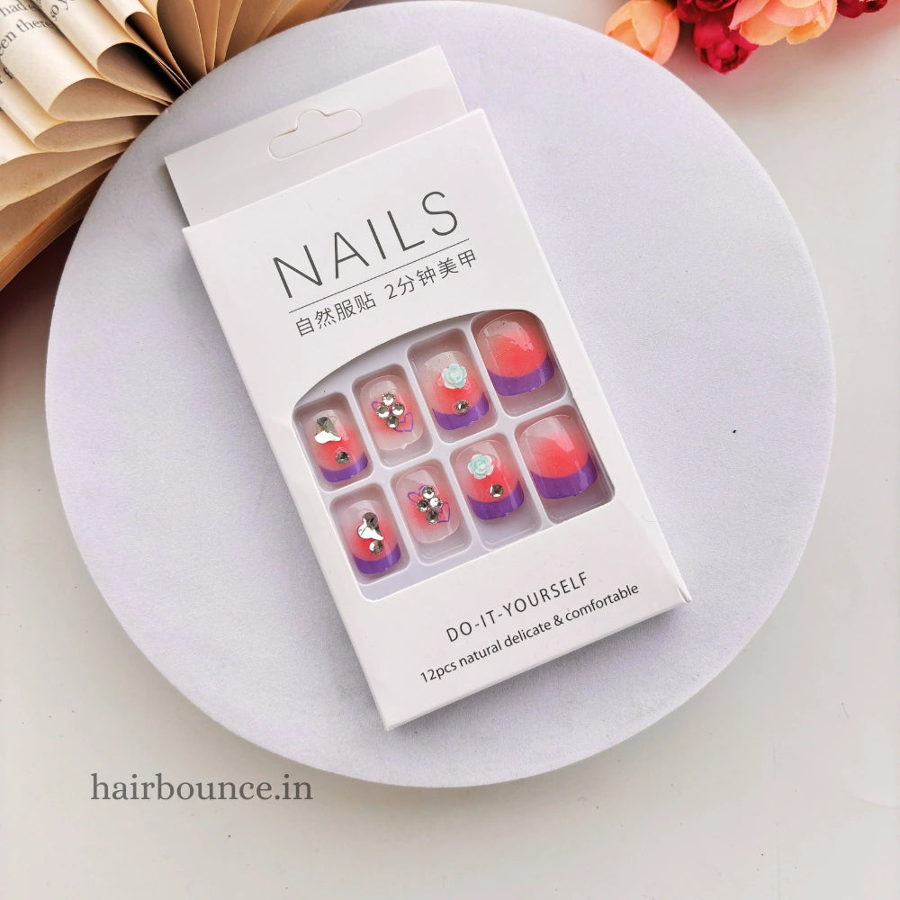 Starlight Tips Press On Nails