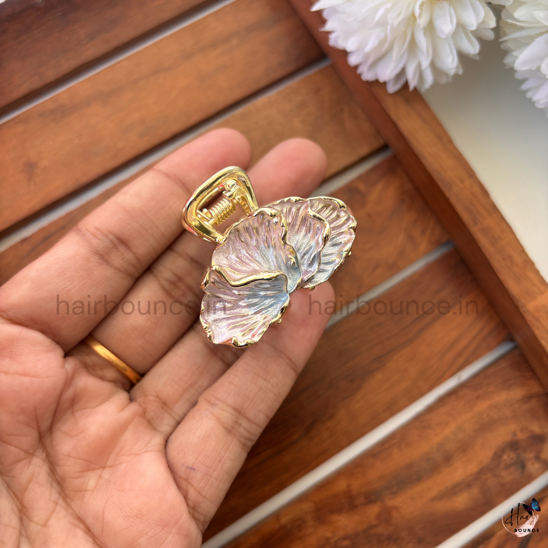 Twisted Petal Luxe Hair Claw – Medium