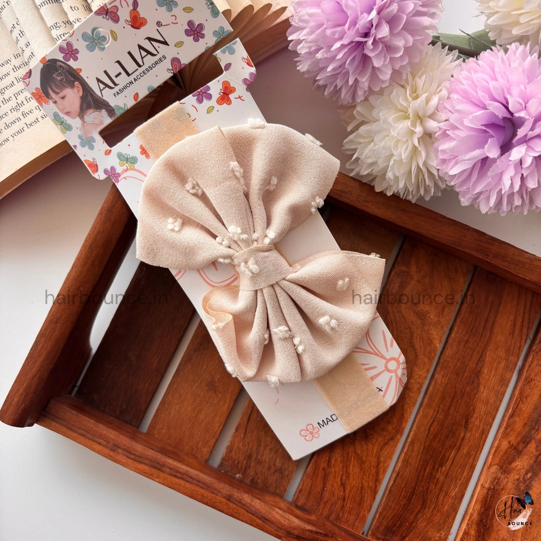 Soft Bow Newborn Headband