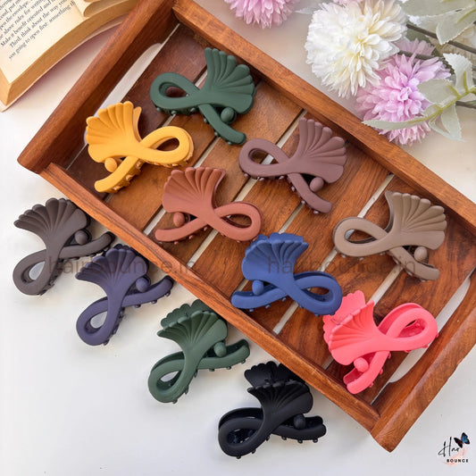 Ginkgo Grace Hair Claw for Women – Medium