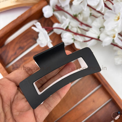 Dual Colour Rectangle Hair Claw - Large