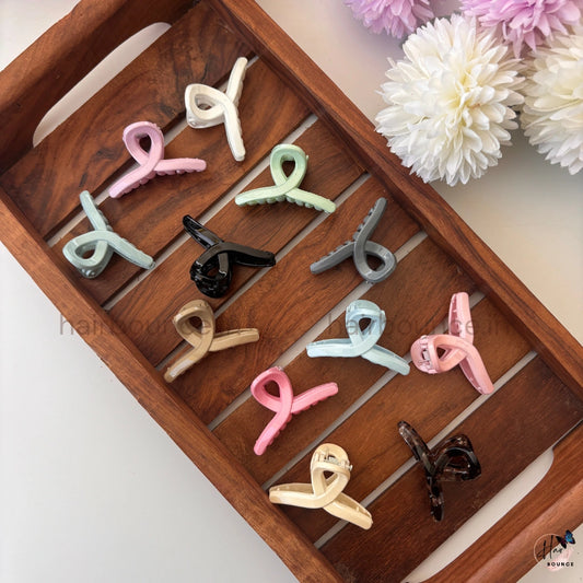 Ribbon Loop Hair Claw – Small