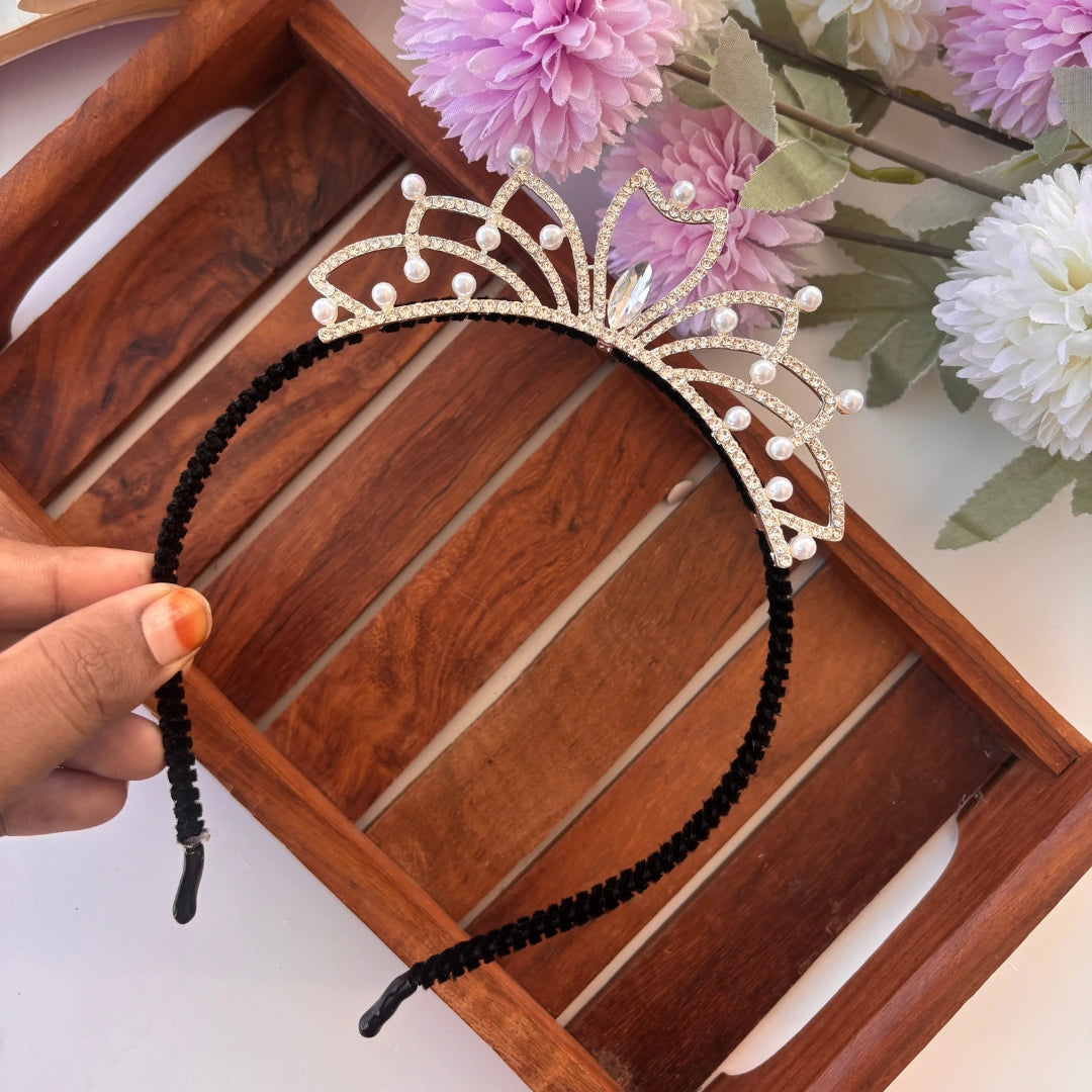 Pearl Princess Crown Headband