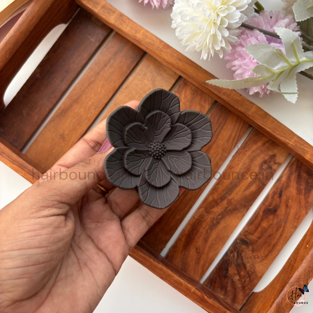 Layered Petal Bloom Hair Claw – Large