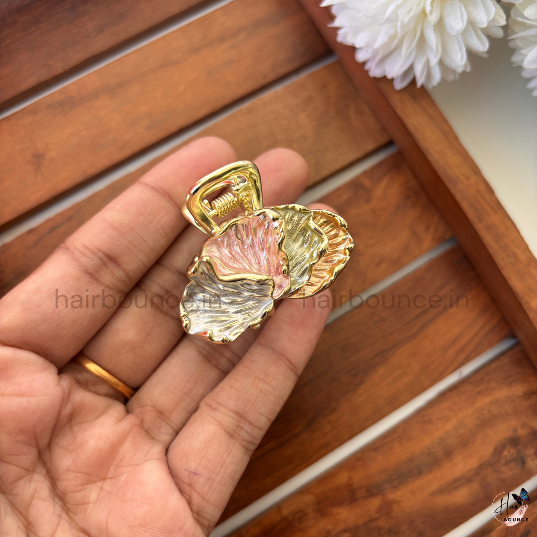 Twisted Petal Luxe Hair Claw – Medium