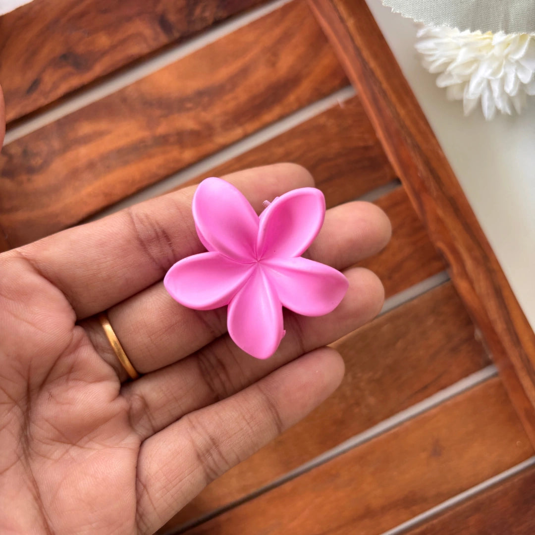 Bright Shades Lilly Flower Hair Claw - Small