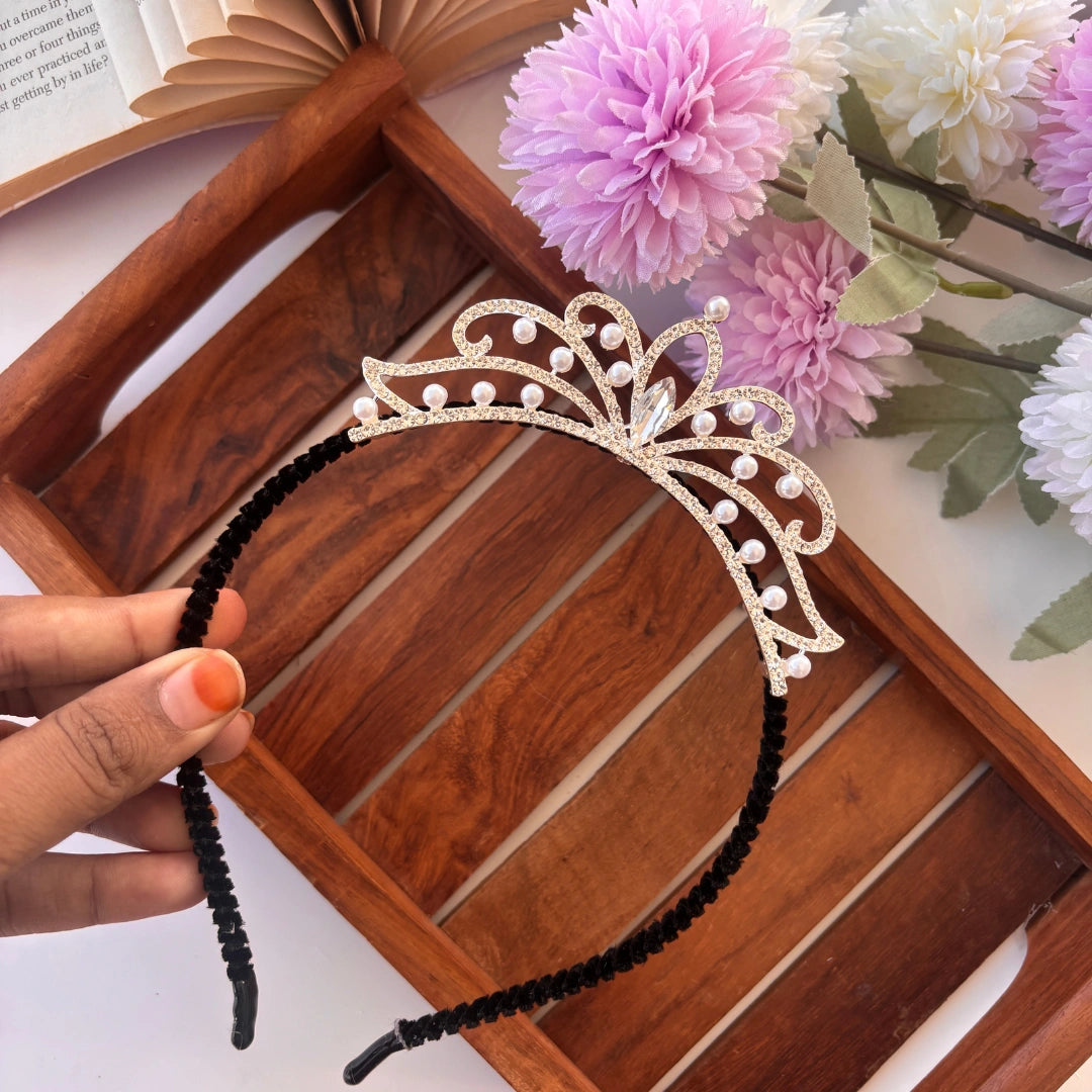Pearl Princess Crown Headband