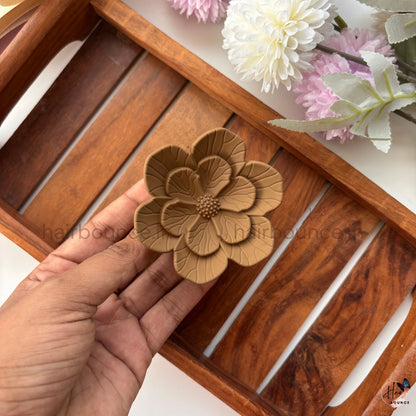 Layered Petal Bloom Hair Claw – Large