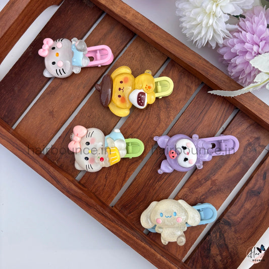 Kawaii Character Hair Clip