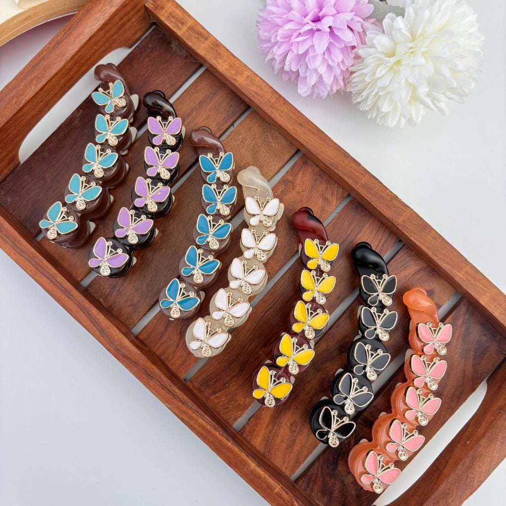 Butterfly Banana Clips