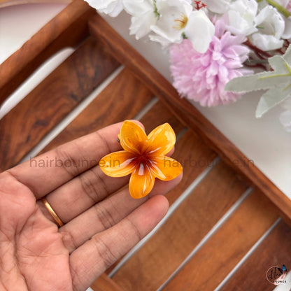 Sunshine Petal Mini Hair Claw - Small
