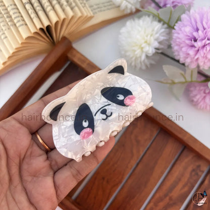 Panda Pals Hair Claw Clips – Large