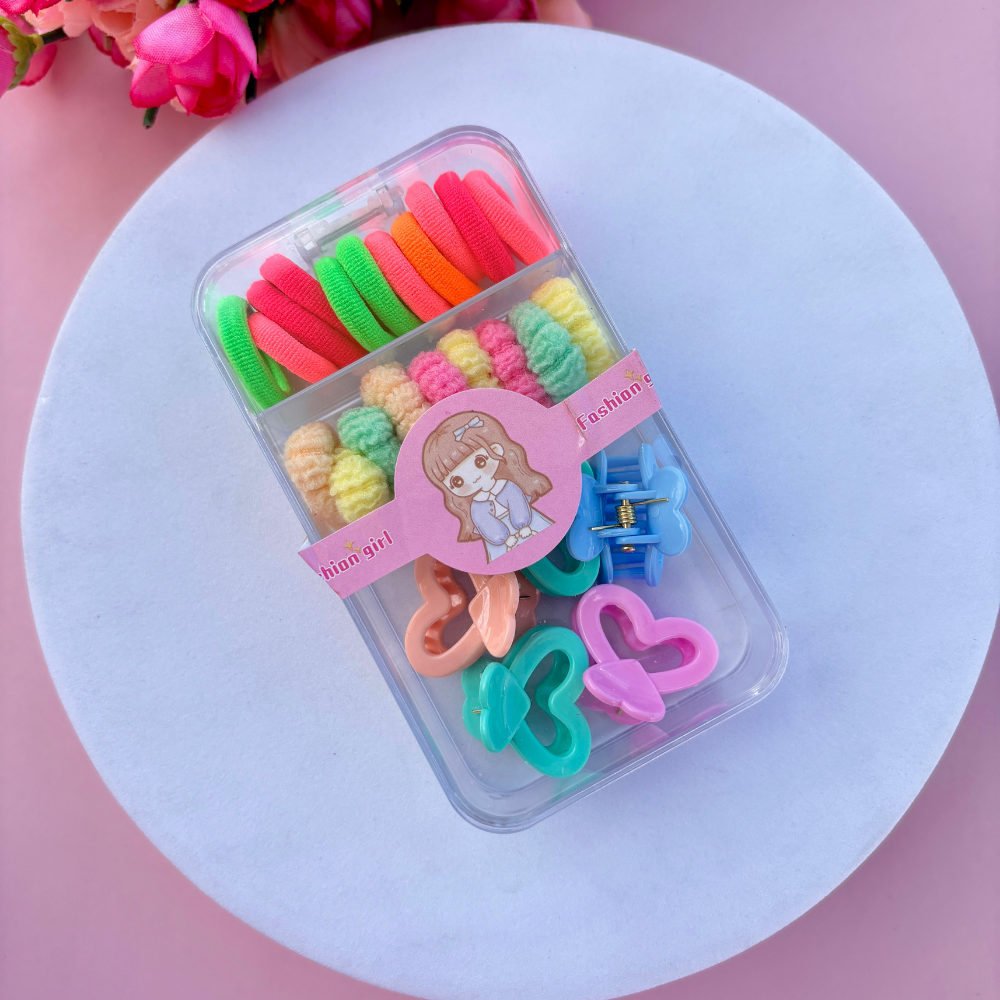 Rubber Bands and Small Hair Claws