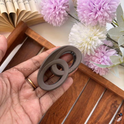 Infinity Link Hair Claw for Women – Medium