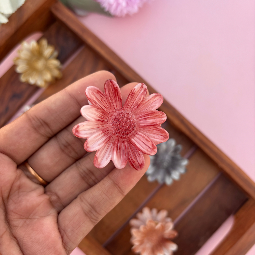 Sunset Bloom Hair Claw - Small