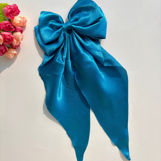 Fairy-tail Bow - Sky Blue