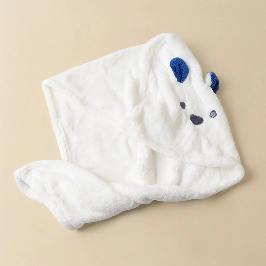 Cute Bear Hair Drying Towel