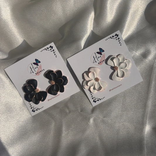 Bloom Earrings - Rose Gold