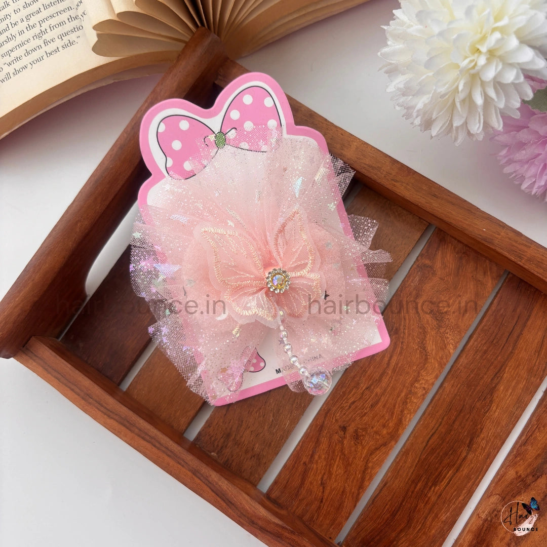 Butterfly Stardust Alligator Clip