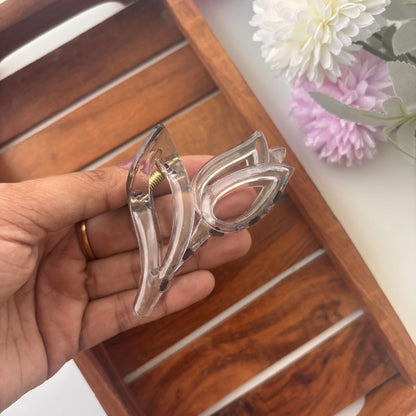 Minimal Tulip Petal Hair Claw – Medium