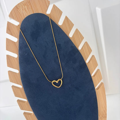 Interlocked Heart Necklace