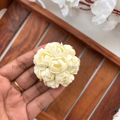 Malli Poo Floral Alligator Hair Clip