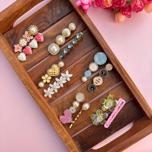 Korean Hair Clips - Pack of 2